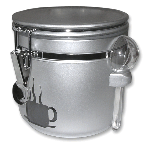 Kunststoffdose mit Löffel