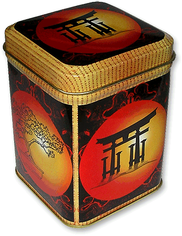 Teedose im Asiatischen Stil 100 Gramm