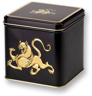 Teedose mit Drachenmotiv (Dragon)