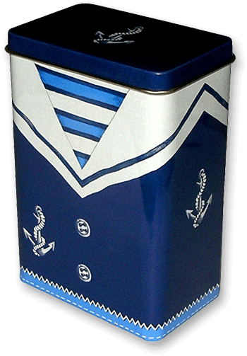 Teedose im Matrosenanzug-Design 100 Gramm