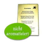 Info Etiketten für Tee