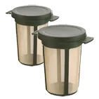 Dauerteefilter in klein bis groß für Tee und für Kaffee