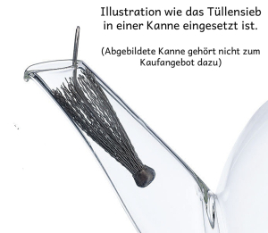 Edelstahl Tüllensieb Tropfenfänger