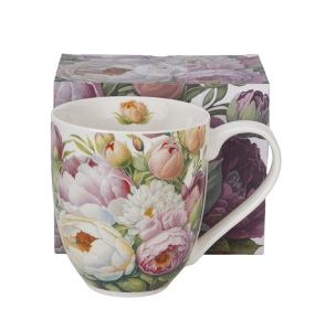 Jumbobecher XXL 1000ml Blumen