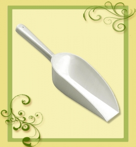 Kunststoffschaufel 310 mm weiss