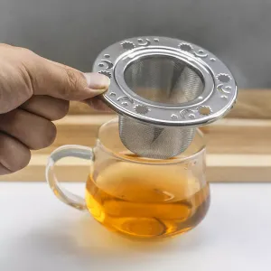 Rundsieb Dauer Teefilter Edelstahl