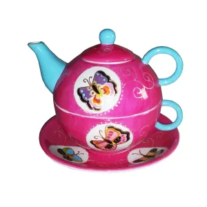 Tea for One Set Schmetterlinge