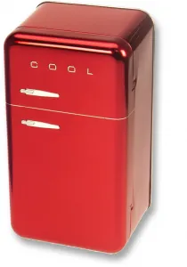 Teedose Retro Kühlschrank