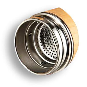 Teeflasche mit Sieb Edelstahl 450ml