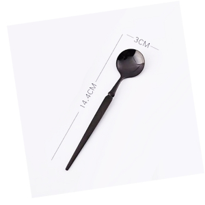 Teelöffel Schwarz 144mm