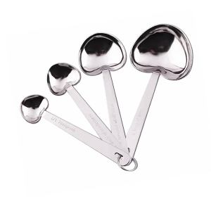 Teelöffel Herzform Vierer Set