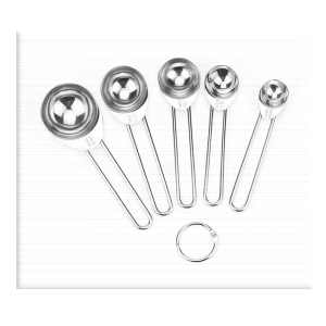 Teemaßlöffel Edelstahl 5er Set