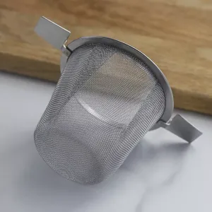 Teesieb 2 Henkel Edelstahl 7,5cm