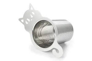 Teesieb Filter Meow Edelstahl