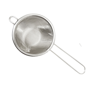Teesieb langer Griff und Henkel