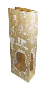 Teetüten 500g Fenster Schneemann