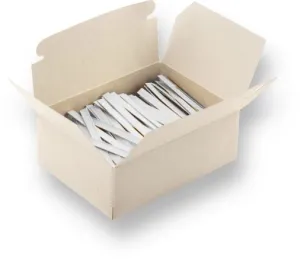 Verschlussstreifen 8cm Weiss