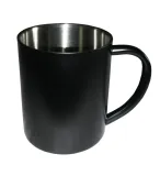 Tasse Edelstahl doppelwandig 230ml Durchmesser 70mm
	Höhe 80mm
	F...
